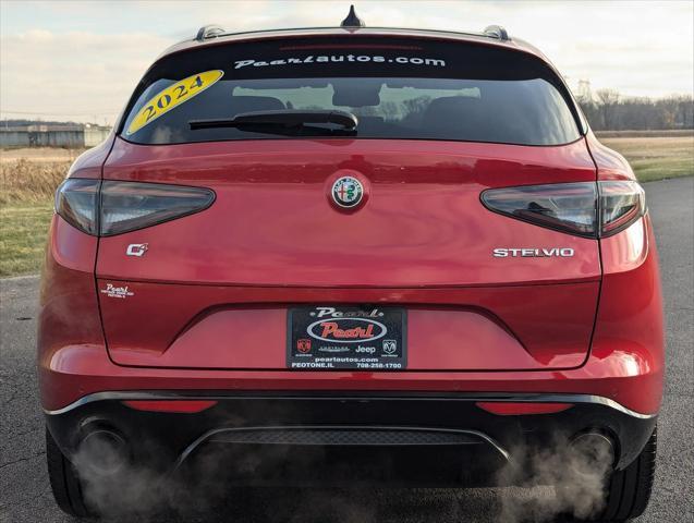 used 2024 Alfa Romeo Stelvio car, priced at $38,900