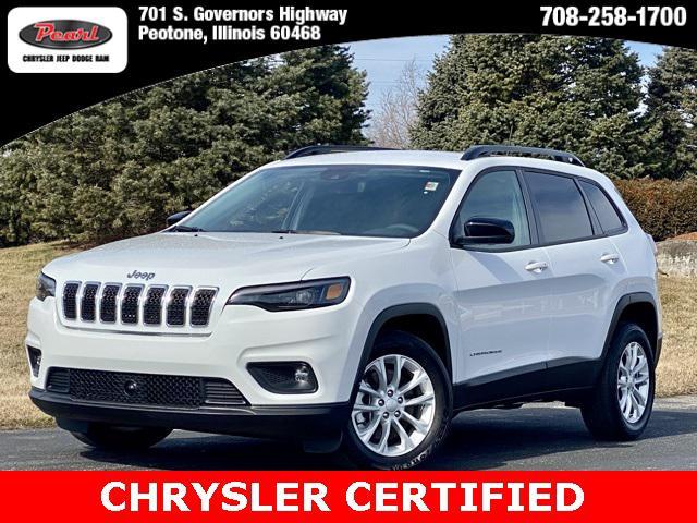 used 2022 Jeep Cherokee car, priced at $27,464