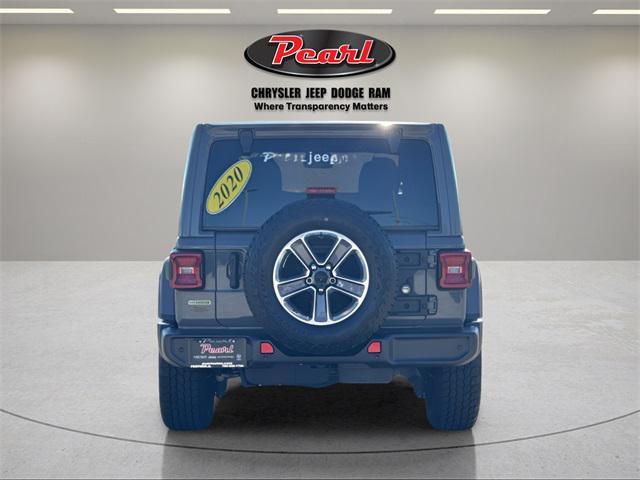 used 2020 Jeep Wrangler Unlimited car, priced at $28,642