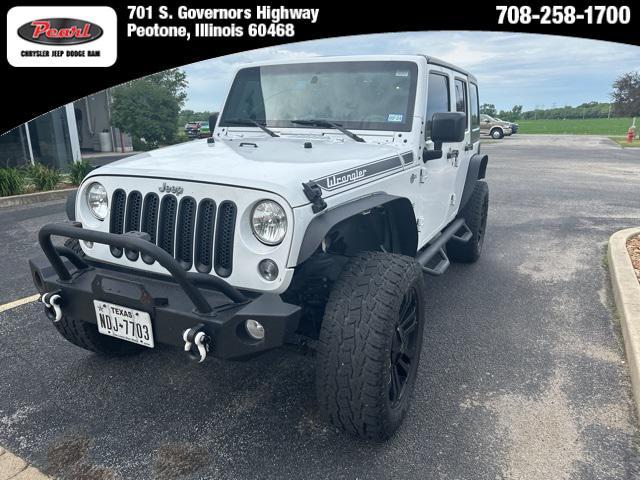 used 2015 Jeep Wrangler Unlimited car, priced at $17,494