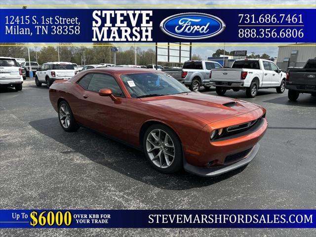 used 2022 Dodge Challenger car, priced at $30,982