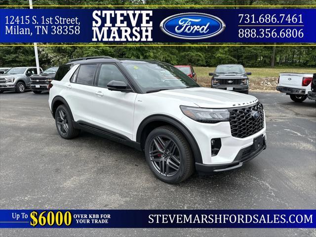 new 2025 Ford Explorer car, priced at $55,063