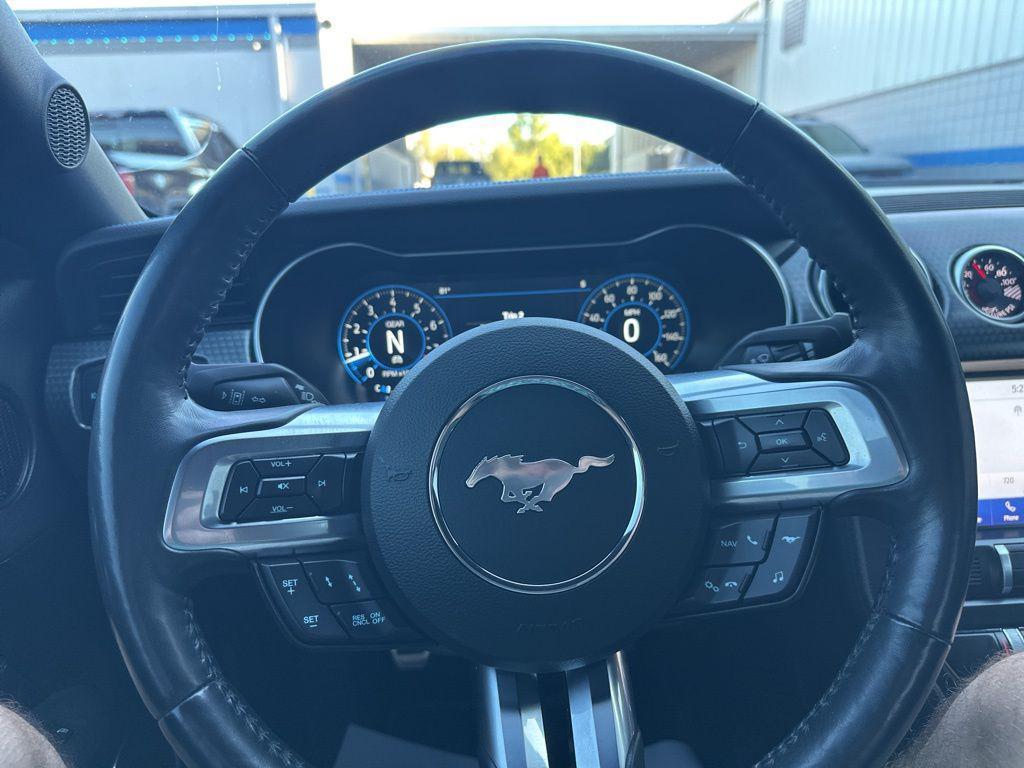 used 2022 Ford Mustang car, priced at $36,788