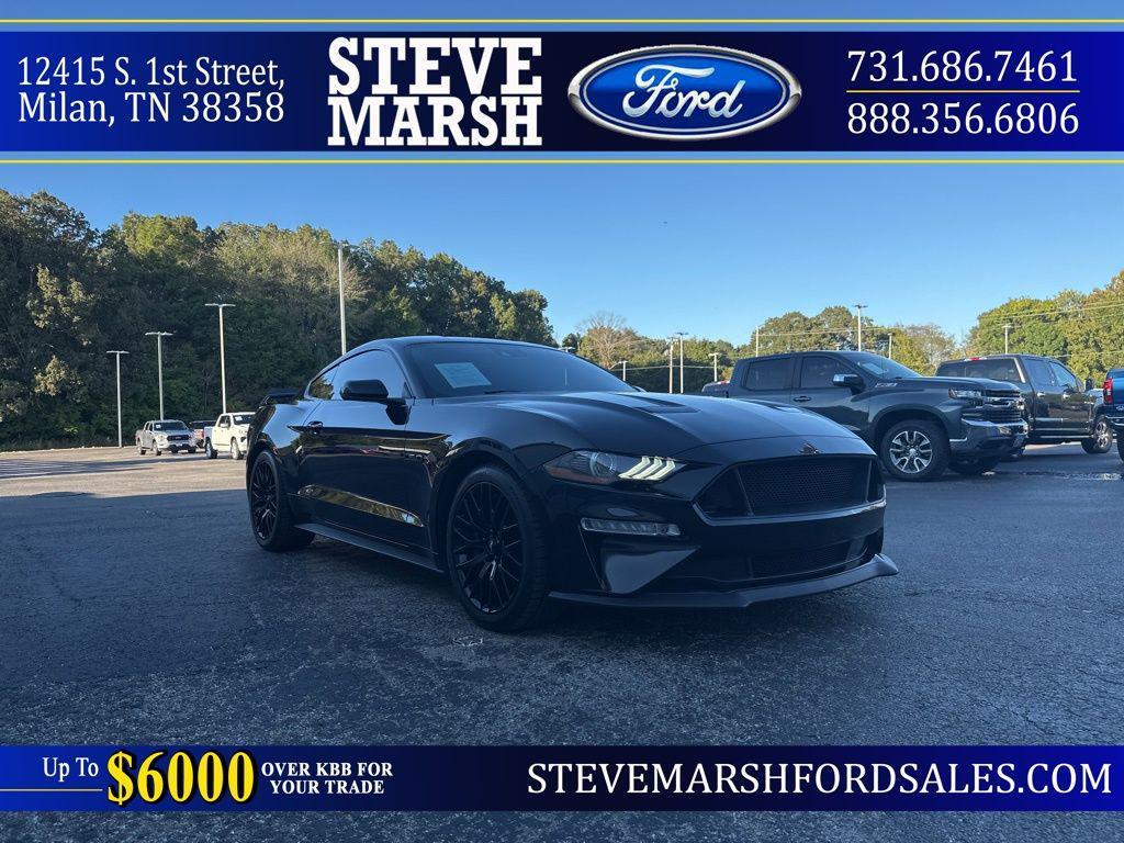 used 2022 Ford Mustang car, priced at $36,788