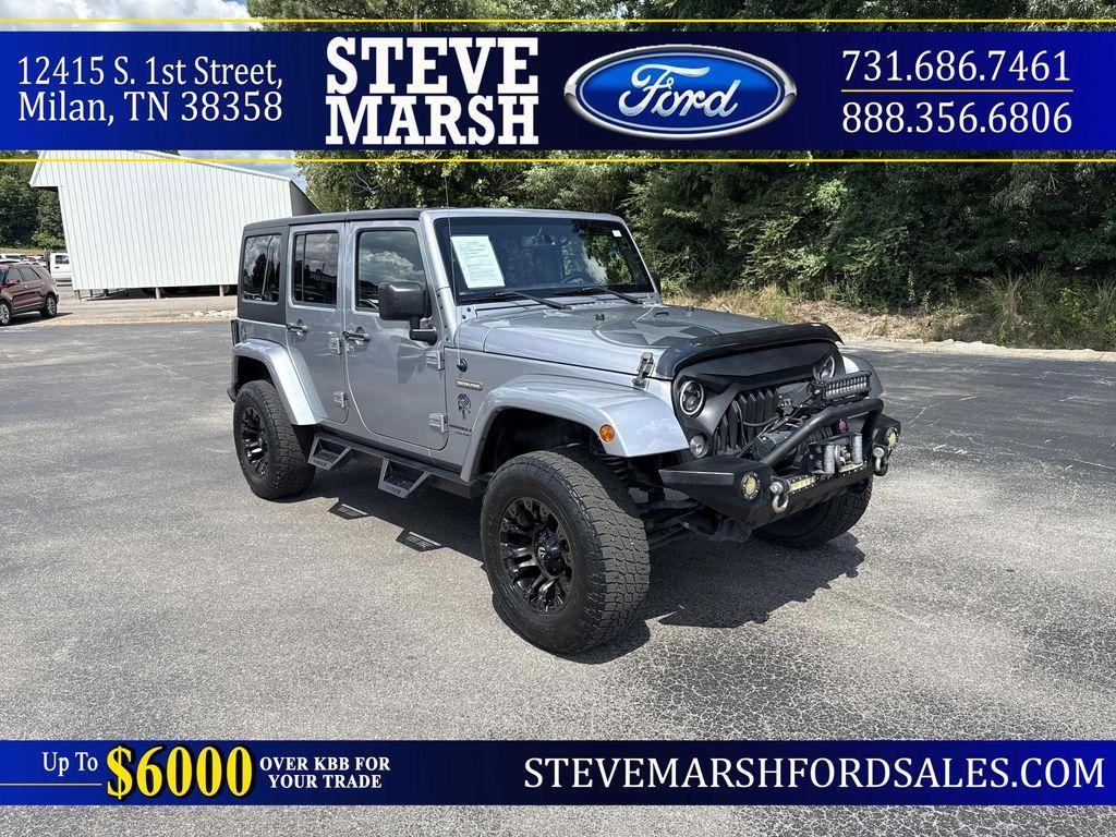 used 2018 Jeep Wrangler JK Unlimited car, priced at $19,888