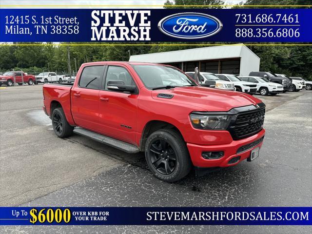 used 2022 Ram 1500 car, priced at $45,982