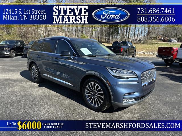 used 2020 Lincoln Aviator car, priced at $35,888
