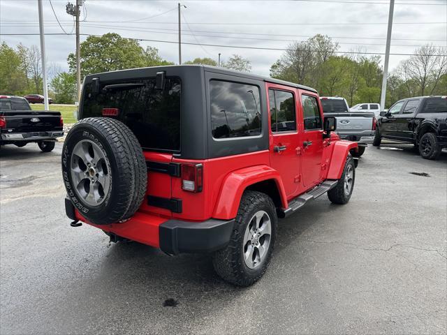 used 2016 Jeep Wrangler Unlimited car, priced at $21,975