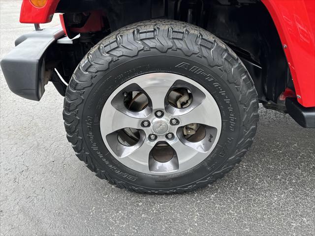 used 2016 Jeep Wrangler Unlimited car, priced at $21,975
