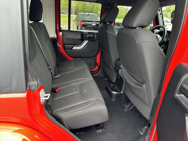 used 2016 Jeep Wrangler Unlimited car, priced at $21,975
