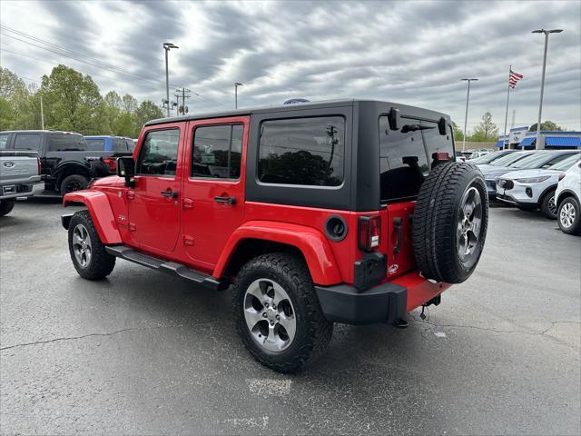 used 2016 Jeep Wrangler Unlimited car, priced at $21,975