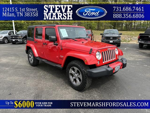used 2016 Jeep Wrangler Unlimited car, priced at $21,975