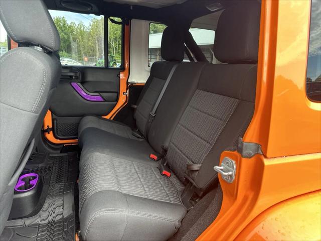 used 2012 Jeep Wrangler Unlimited car, priced at $13,788