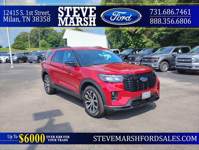 new 2025 Ford Explorer car, priced at $45,872