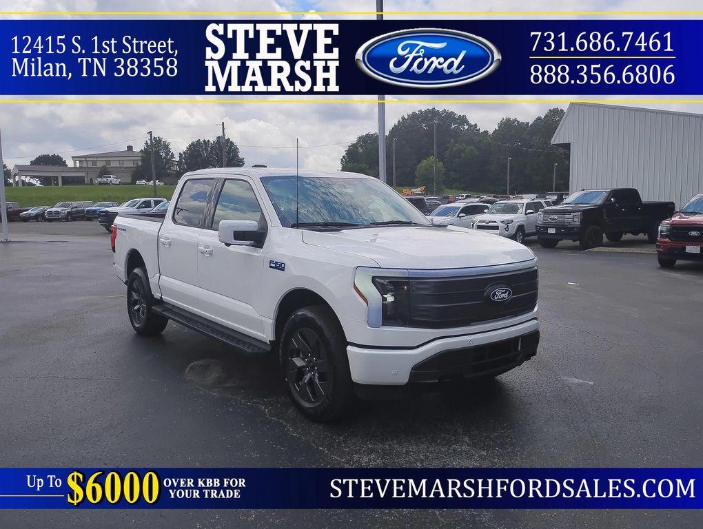 new 2025 Ford F-150 Lightning car, priced at $76,372