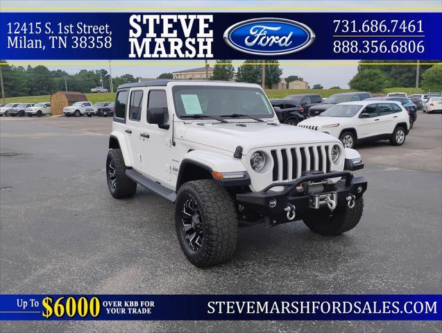 used 2019 Jeep Wrangler Unlimited car, priced at $24,888