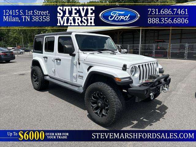 used 2019 Jeep Wrangler Unlimited car, priced at $24,888