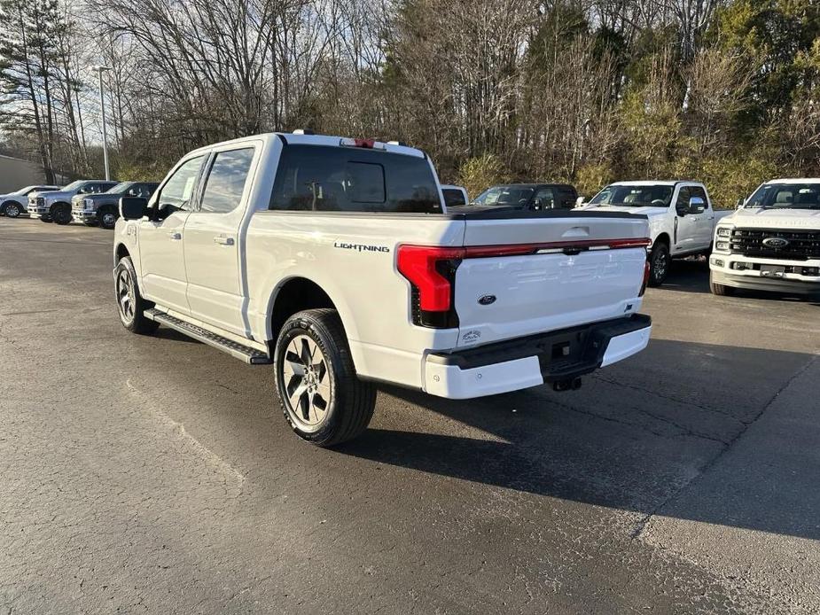 new 2023 Ford F-150 Lightning car, priced at $74,385