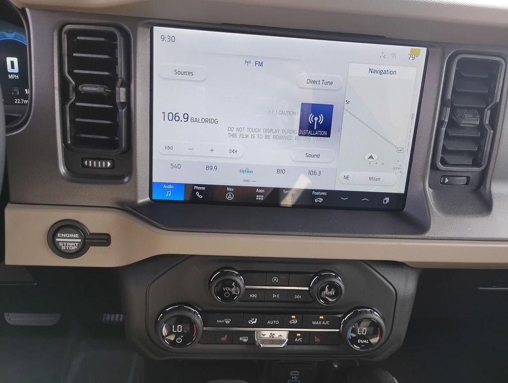 new 2025 Ford Bronco car, priced at $54,579