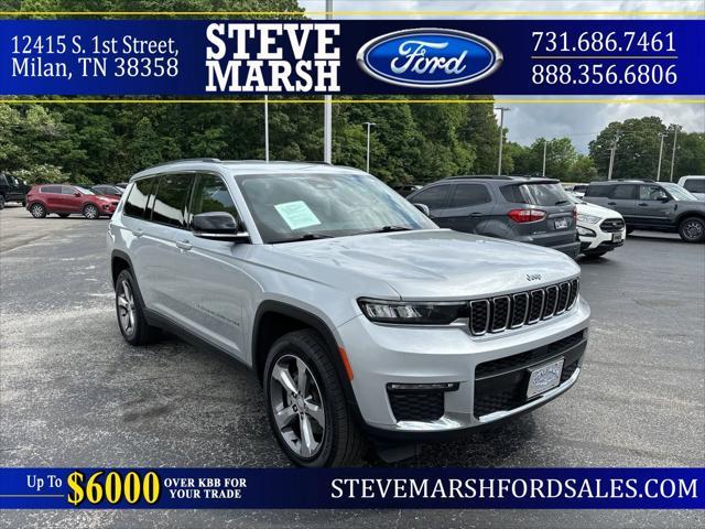 used 2021 Jeep Grand Cherokee L car, priced at $29,888