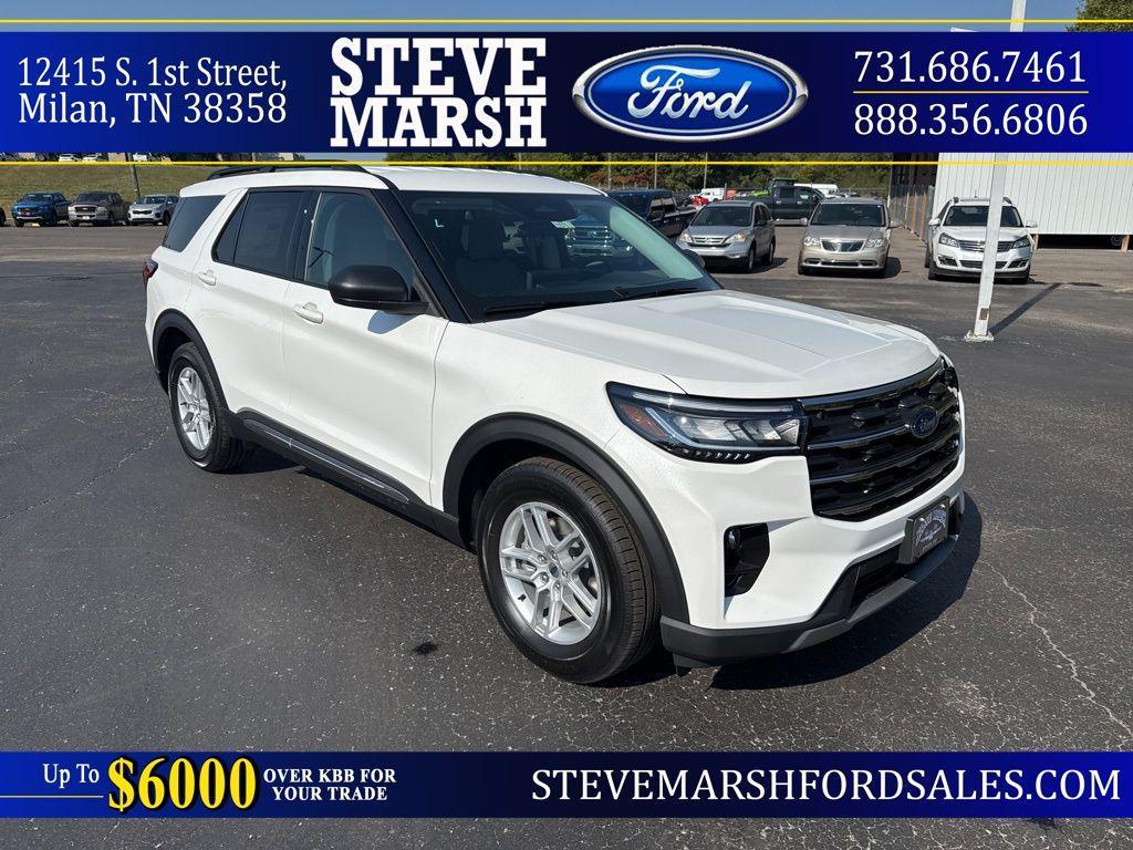 new 2025 Ford Explorer car, priced at $43,584