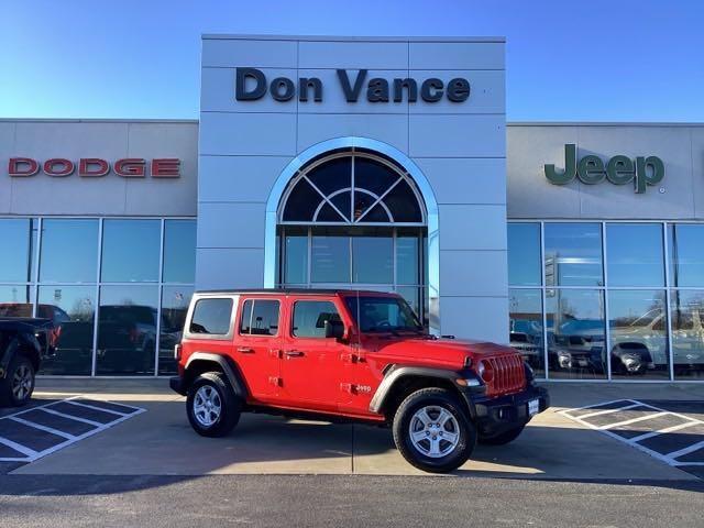 used 2021 Jeep Wrangler Unlimited car, priced at $29,986