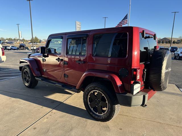 used 2012 Jeep Wrangler Unlimited car, priced at $13,486