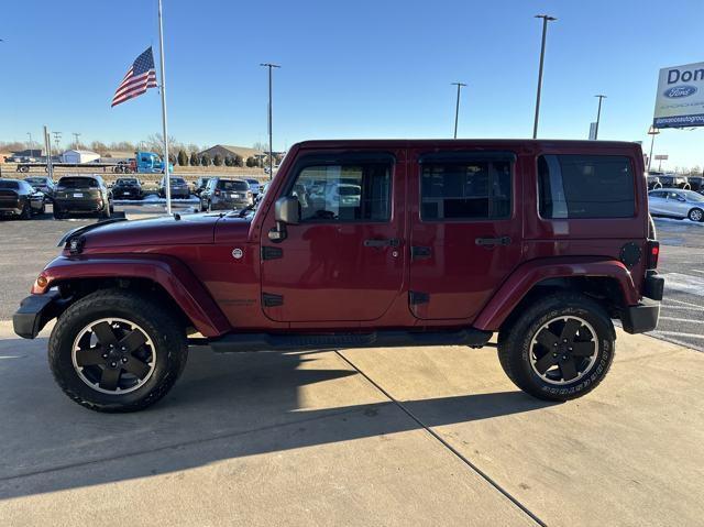 used 2012 Jeep Wrangler Unlimited car, priced at $13,486