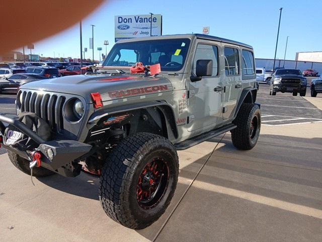 used 2021 Jeep Wrangler Unlimited car, priced at $34,986