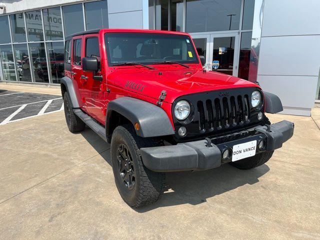 used 2015 Jeep Wrangler Unlimited car, priced at $15,986