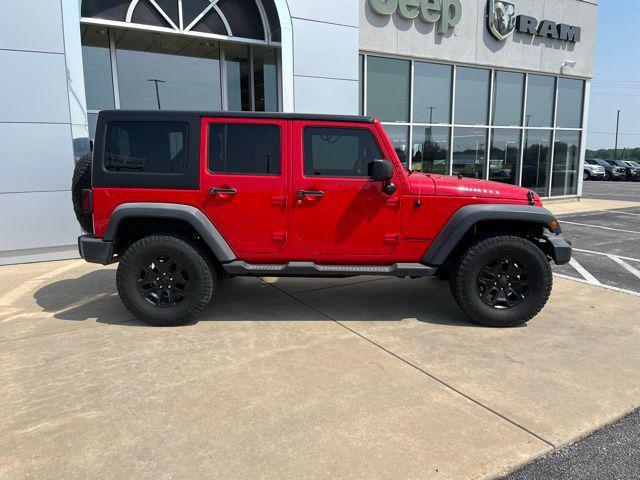 used 2015 Jeep Wrangler Unlimited car, priced at $15,986