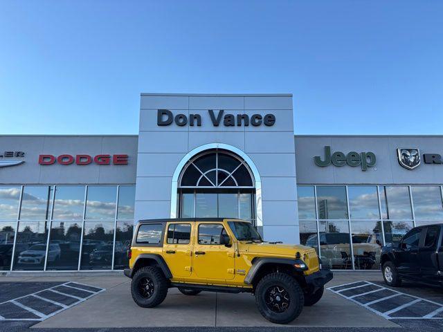 used 2020 Jeep Wrangler Unlimited car, priced at $26,866