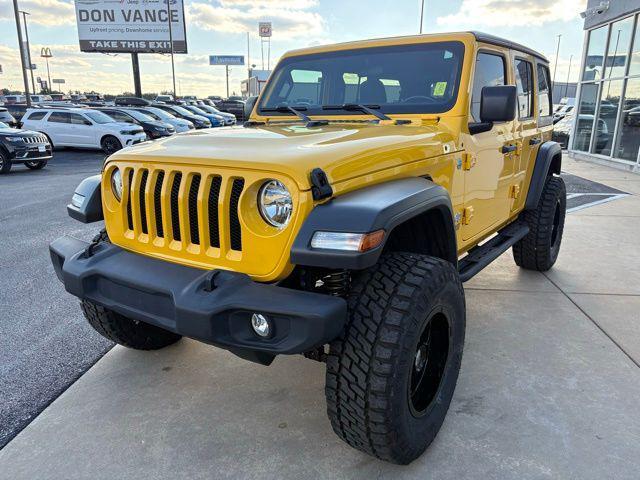 used 2020 Jeep Wrangler Unlimited car, priced at $26,866