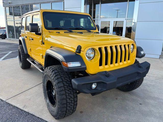 used 2020 Jeep Wrangler Unlimited car, priced at $26,866