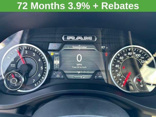 new 2025 Ram 1500 car, priced at $52,375