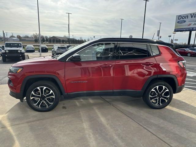 used 2023 Jeep Compass car, priced at $25,986