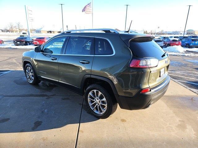 used 2021 Jeep Cherokee car, priced at $22,986