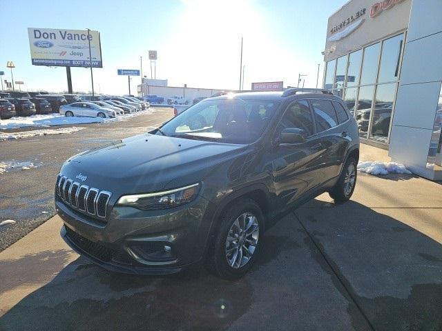 used 2021 Jeep Cherokee car, priced at $22,986