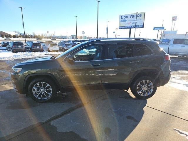 used 2021 Jeep Cherokee car, priced at $22,986