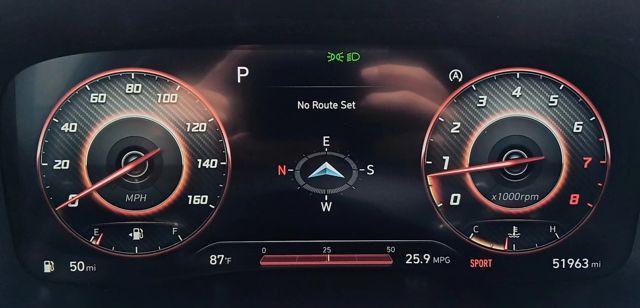 used 2023 Hyundai Santa Fe car, priced at $22,501