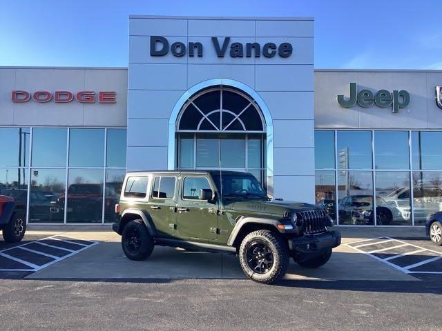 used 2022 Jeep Wrangler Unlimited car, priced at $32,986