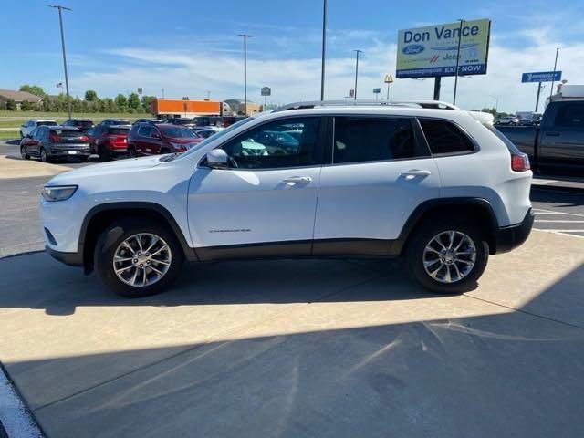 used 2021 Jeep Cherokee car, priced at $22,986