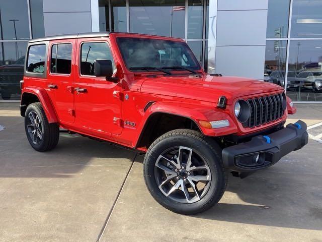 new 2024 Jeep Wrangler 4xe car, priced at $44,986