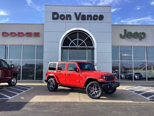 new 2024 Jeep Wrangler 4xe car, priced at $44,986