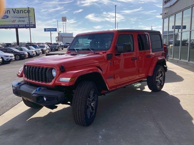 new 2024 Jeep Wrangler 4xe car, priced at $44,986