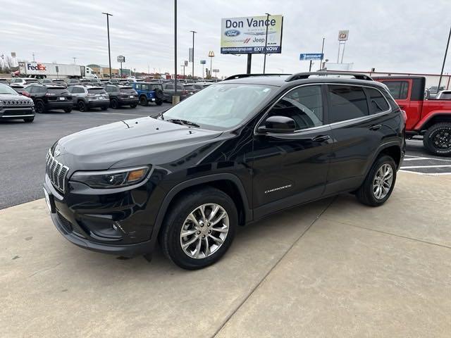 used 2022 Jeep Cherokee car, priced at $20,986