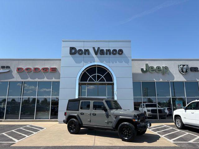 used 2021 Jeep Wrangler car, priced at $31,350