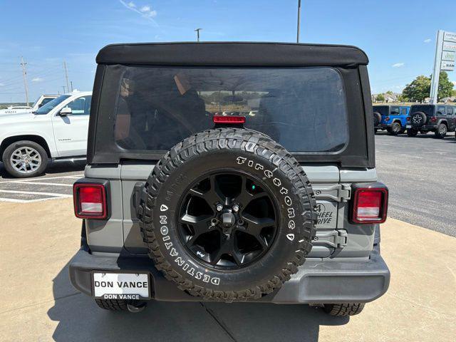 used 2021 Jeep Wrangler car, priced at $31,350
