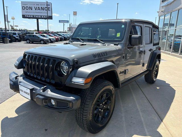 used 2021 Jeep Wrangler car, priced at $31,350