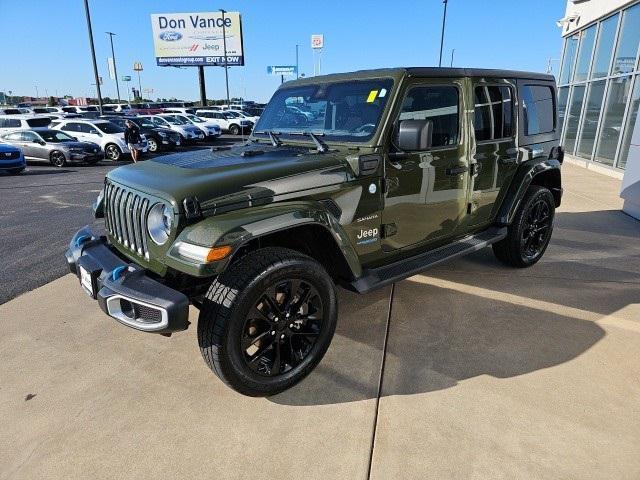 used 2022 Jeep Wrangler Unlimited car, priced at $31,986